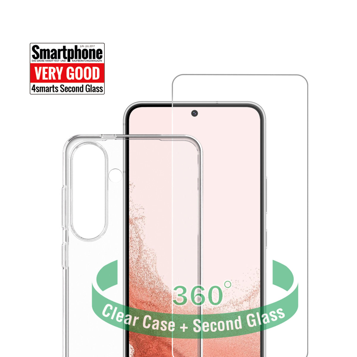 4smarts 360° Protection Set für Samsung Galaxy S24+ 4smarts 360° Protection Set für Samsung Galaxy S24+